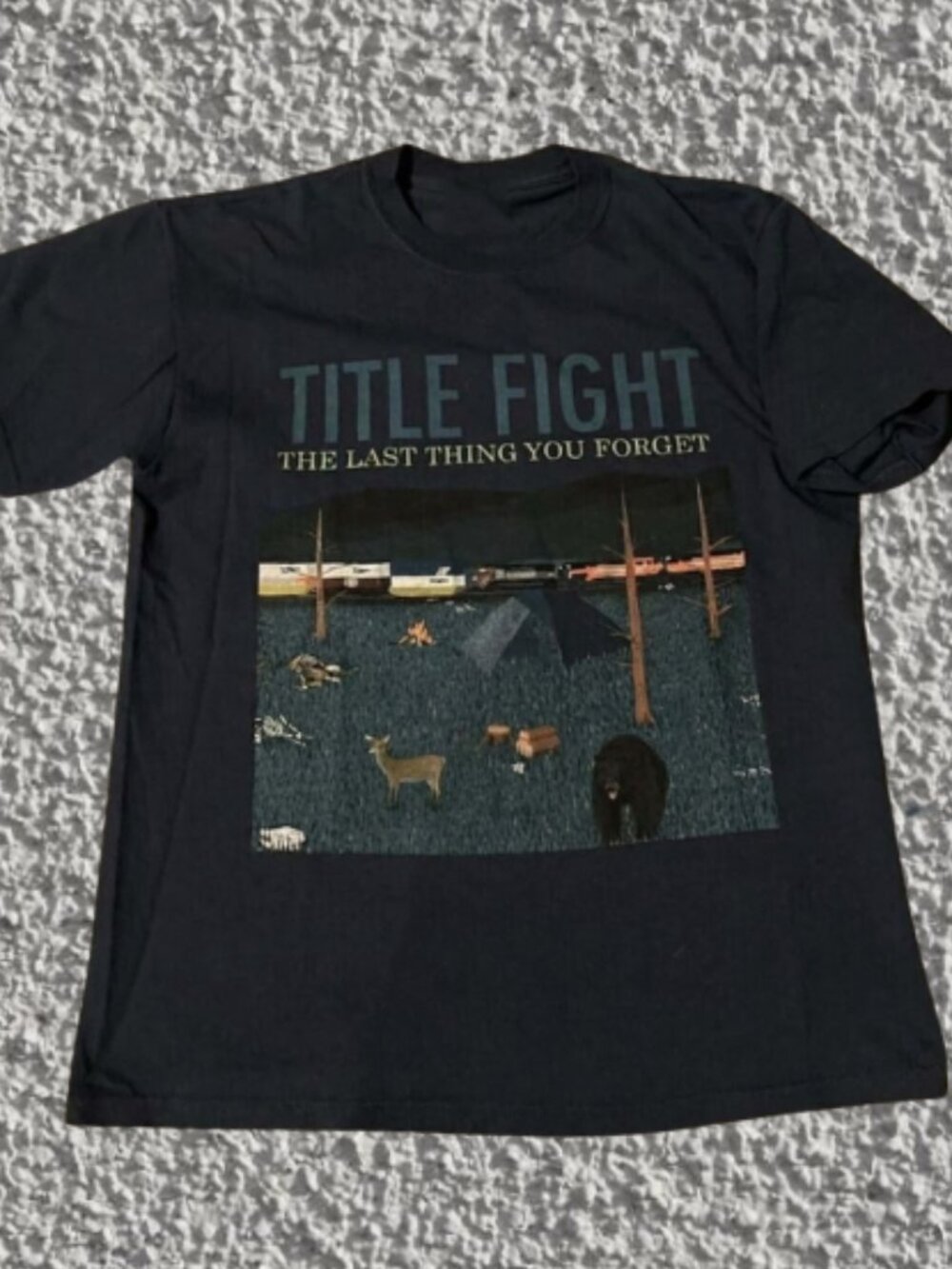 Merry Christmas Title Fight band Full Size Cotton T-Shirt